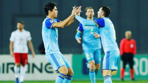 Нападающий сборной Казахстана забил дебютный гол в Европе